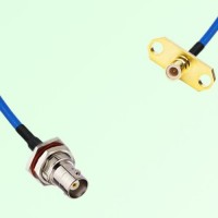 Semi-Flexible Jumper SMB Male 2 Hole to BNC Bulkhead Female with O-Ring Semi-Flexible Jumper SMB Male 2 Hole to BNC Bulkhead Female with O-Ring