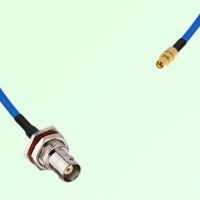 Semi-Flexible Jumper SMPM / SSMP Male to BNC Bulkhead Female with O-Ring Semi-Flexible Jumper SMPM / SSMP Male to BNC Bulkhead Female with O-Ring