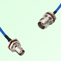 Semi-Flexible TNC Front Mount O-Ring Bulkhead Female - BNC Bulkhead Female Semi-Flexible TNC Front Mount O-Ring Bulkhead Female - BNC Bulkhead Female
