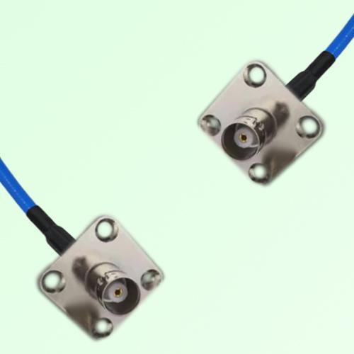 Semi-Flexible Jumper BNC Female 4 Hole 25x25mm to BNC Female 4 Hole 25x25mm Semi-Flexible Jumper BNC Female 4 Hole 25x25mm to BNC Female 4 Hole 25x25mm