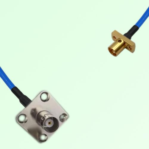 Semi-Flexible Jumper SMP Male 2 Hole to BNC Female 4 Hole 25x25mm Semi-Flexible Jumper SMP Male 2 Hole to BNC Female 4 Hole 25x25mm