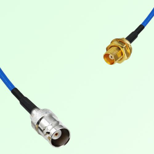 Semi-Flexible Jumper MCX Bulkhead Female to BNC Female Semi-Flexible Jumper MCX Bulkhead Female to BNC Female