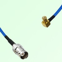 Semi-Flexible Jumper MCX Male Right Angle to BNC Female Semi-Flexible Jumper MCX Male Right Angle to BNC Female