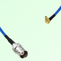 Semi-Flexible Jumper MMCX Male Right Angle to BNC Female Semi-Flexible Jumper MMCX Male Right Angle to BNC Female