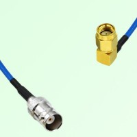 Semi-Flexible Jumper RP SMA Male Right Angle to BNC Female Semi-Flexible Jumper RP SMA Male Right Angle to BNC Female