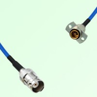 Semi-Flexible Jumper SBMA Female 2 Hole Flange Mount to BNC Female Semi-Flexible Jumper SBMA Female 2 Hole Flange Mount to BNC Female
