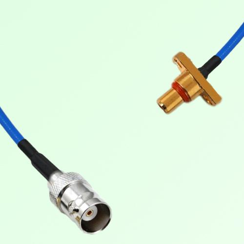 Semi-Flexible Jumper SBMA Male 2 Hole Flange Mount to BNC Female