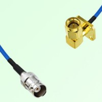 Semi-Flexible Jumper SMA Male Right Angle 4 Hole 12.7x12.7mm to BNC Female Semi-Flexible Jumper SMA Male Right Angle 4 Hole 12.7x12.7mm to BNC Female