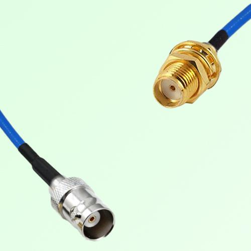 Semi-Flexible Jumper SMA Bulkhead Female to BNC Female Semi-Flexible Jumper SMA Bulkhead Female to BNC Female