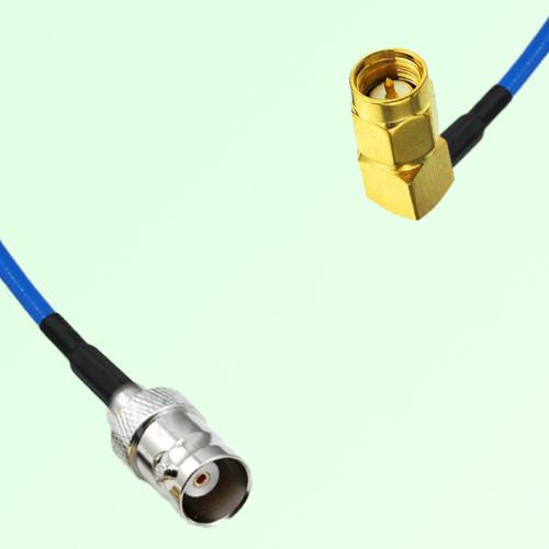 Semi-Flexible Jumper SMA Male Right Angle to BNC Female Semi-Flexible Jumper SMA Male Right Angle to BNC Female