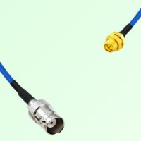 Semi-Flexible Jumper SMP Bulkhead Male to BNC Female Semi-Flexible Jumper SMP Bulkhead Male to BNC Female
