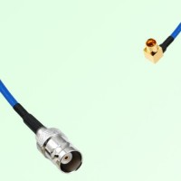 Semi-Flexible Jumper SMP Male Right Angle to BNC Female Semi-Flexible Jumper SMP Male Right Angle to BNC Female