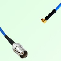 Semi-Flexible Jumper SMPM / SSMP Female Right Angle to BNC Female Semi-Flexible Jumper SMPM / SSMP Female Right Angle to BNC Female