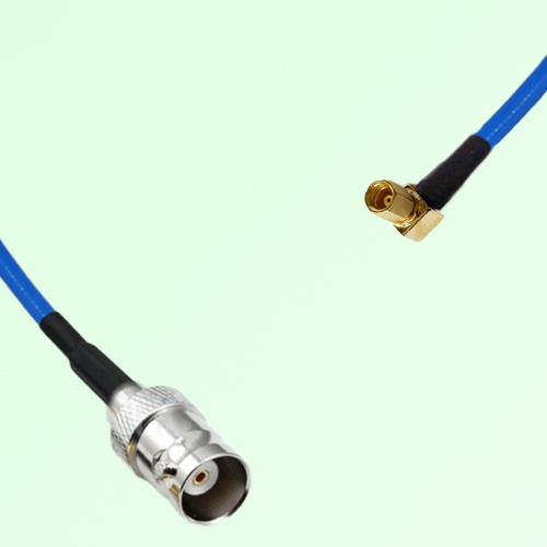 Semi-Flexible Jumper SSMC Female Right Angle to BNC Female Semi-Flexible Jumper SSMC Female Right Angle to BNC Female