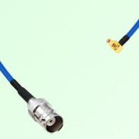 Semi-Flexible Jumper SSMC Male Right Angle to BNC Female Semi-Flexible Jumper SSMC Male Right Angle to BNC Female