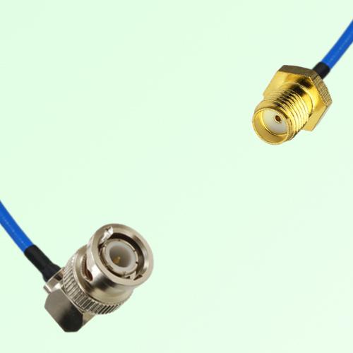 Semi-Flexible Jumper SMA Female to BNC Male Right Angle
