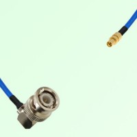 Semi-Flexible Jumper SMPM / SSMP Male to BNC Male Right Angle Semi-Flexible Jumper SMPM / SSMP Male to BNC Male Right Angle