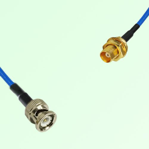 Semi-Flexible Jumper MCX Bulkhead Female to BNC Male Semi-Flexible Jumper MCX Bulkhead Female to BNC Male