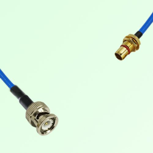 Semi-Flexible Jumper SBMA Bulkhead Male to BNC Male Semi-Flexible Jumper SBMA Bulkhead Male to BNC Male
