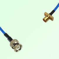 Semi-Flexible Jumper SMP Male 2 Hole Flange Mount to BNC Male Semi-Flexible Jumper SMP Male 2 Hole Flange Mount to BNC Male