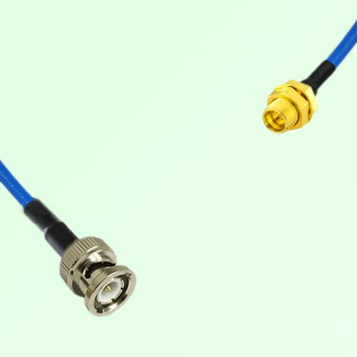 Semi-Flexible Jumper SMP Bulkhead Male to BNC Male Semi-Flexible Jumper SMP Bulkhead Male to BNC Male