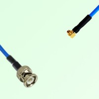Semi-Flexible Jumper SMPM / SSMP Female Right Angle to BNC Male Semi-Flexible Jumper SMPM / SSMP Female Right Angle to BNC Male
