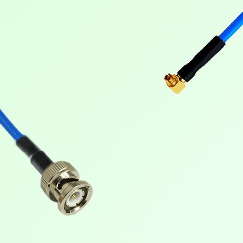 Semi-Flexible Jumper SMPM / SSMP Female Right Angle to BNC Male Semi-Flexible Jumper SMPM / SSMP Female Right Angle to BNC Male