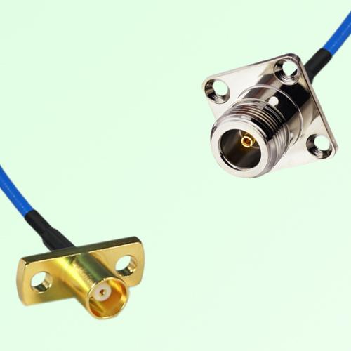Semi-Flexible Jumper N Female 4 Hole 25x25mm to MCX Female 2 Hole Semi-Flexible Jumper N Female 4 Hole 25x25mm to MCX Female 2 Hole
