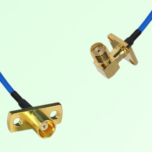 Semi-Flexible Jumper SMA Female Right Angle 4 Hole 12.7mm to MCX Female 2 Hole Semi-Flexible Jumper SMA Female Right Angle 4 Hole 12.7mm to MCX Female 2 Hole
