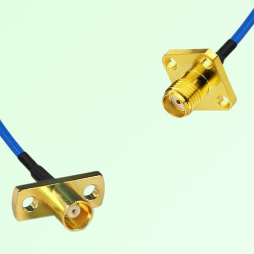 Semi-Flexible Jumper SMA Female 4 Hole 12.7x12.7mm to MCX Female 2 Hole Semi-Flexible Jumper SMA Female 4 Hole 12.7x12.7mm to MCX Female 2 Hole