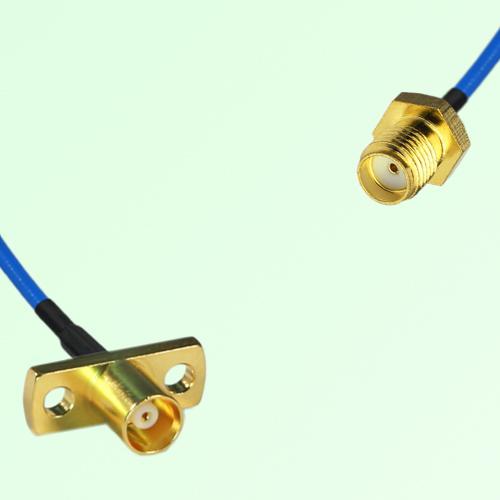 Semi-Flexible Jumper SMA Female to MCX Female 2 Hole Flange Mount Semi-Flexible Jumper SMA Female to MCX Female 2 Hole Flange Mount