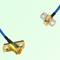 Semi-Flexible Jumper SMP Female Right Angle 2 Hole to MCX Female 2 Hole Semi-Flexible Jumper SMP Female Right Angle 2 Hole to MCX Female 2 Hole