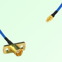 Semi-Flexible Jumper SMP Female to MCX Female 2 Hole Flange Mount Semi-Flexible Jumper SMP Female to MCX Female 2 Hole Flange Mount