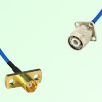 Semi-Flexible Jumper TNC Male 4 Hole 17.5x17.5mm to MCX Female 2 Hole Semi-Flexible Jumper TNC Male 4 Hole 17.5x17.5mm to MCX Female 2 Hole