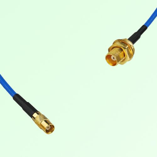 Semi-Flexible Jumper MCX Bulkhead Female to MCX Female Semi-Flexible Jumper MCX Bulkhead Female to MCX Female