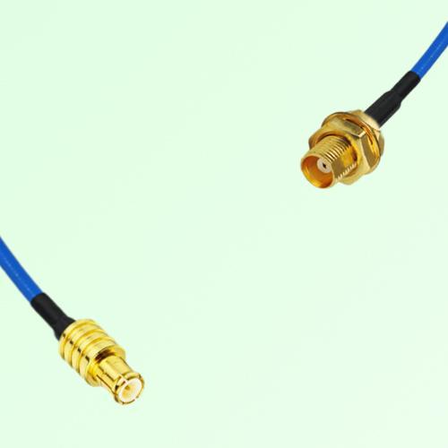 Semi-Flexible Jumper MCX Bulkhead Female to MCX Male Semi-Flexible Jumper MCX Bulkhead Female to MCX Male