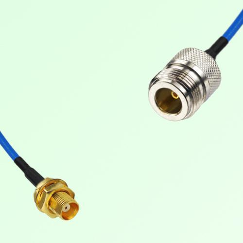 Semi-Flexible Jumper N Female to MCX Bulkhead Female Semi-Flexible Jumper N Female to MCX Bulkhead Female