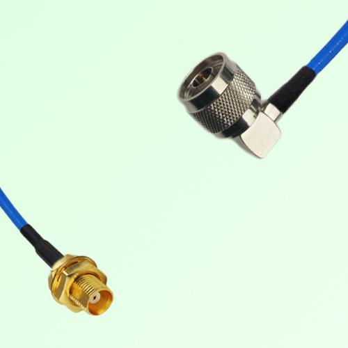 Semi-Flexible Jumper N Male Right Angle to MCX Bulkhead Female Semi-Flexible Jumper N Male Right Angle to MCX Bulkhead Female