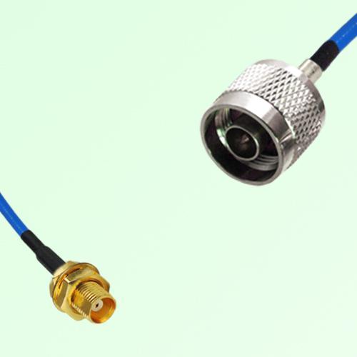 Semi-Flexible Jumper N Male to MCX Bulkhead Female Semi-Flexible Jumper N Male to MCX Bulkhead Female