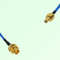 Semi-Flexible Jumper SMB Bulkhead Male to MCX Bulkhead Female Semi-Flexible Jumper SMB Bulkhead Male to MCX Bulkhead Female