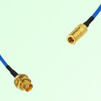 Semi-Flexible Jumper SMB Female to MCX Bulkhead Female Semi-Flexible Jumper SMB Female to MCX Bulkhead Female