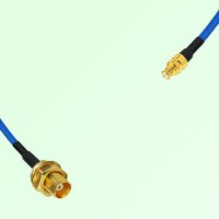 Semi-Flexible Jumper SMP Female to MCX Bulkhead Female Semi-Flexible Jumper SMP Female to MCX Bulkhead Female