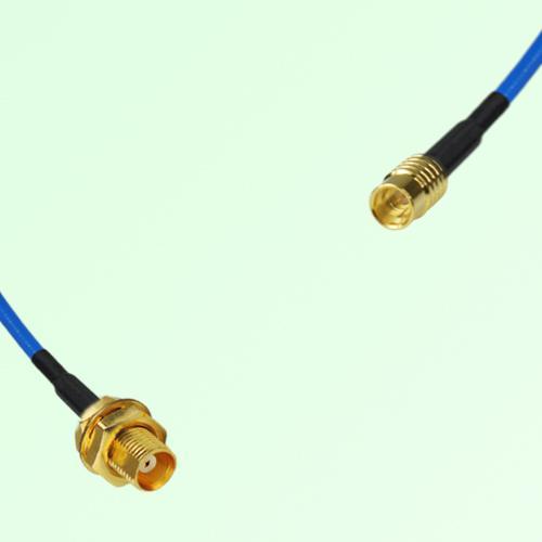 Semi-Flexible Jumper SMP Male to MCX Bulkhead Female Semi-Flexible Jumper SMP Male to MCX Bulkhead Female