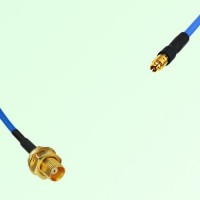 Semi-Flexible Jumper SMPM / SSMP Female to MCX Bulkhead Female Semi-Flexible Jumper SMPM / SSMP Female to MCX Bulkhead Female