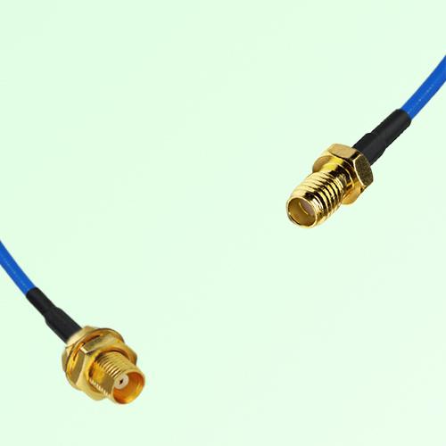 Semi-Flexible Jumper SSMA Female to MCX Bulkhead Female Semi-Flexible Jumper SSMA Female to MCX Bulkhead Female