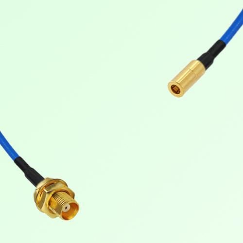 Semi-Flexible Jumper SSMB Female to MCX Bulkhead Female Semi-Flexible Jumper SSMB Female to MCX Bulkhead Female