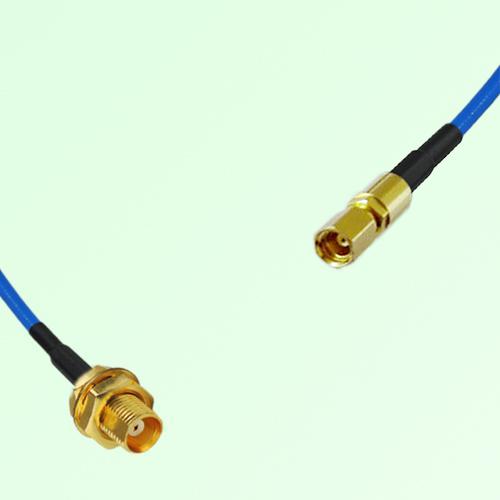 Semi-Flexible Jumper SSMC Female to MCX Bulkhead Female Semi-Flexible Jumper SSMC Female to MCX Bulkhead Female