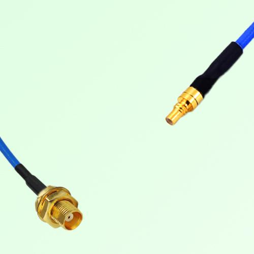 Semi-Flexible Jumper SSMC Male to MCX Bulkhead Female Semi-Flexible Jumper SSMC Male to MCX Bulkhead Female