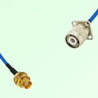 Semi-Flexible Jumper TNC Male 4 Hole 17.5x17.5mm to MCX Bulkhead Female Semi-Flexible Jumper TNC Male 4 Hole 17.5x17.5mm to MCX Bulkhead Female