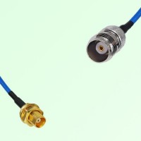 Semi-Flexible Jumper TNC Female to MCX Bulkhead Female Semi-Flexible Jumper TNC Female to MCX Bulkhead Female